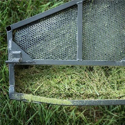 grass gobbler chute inlet filled