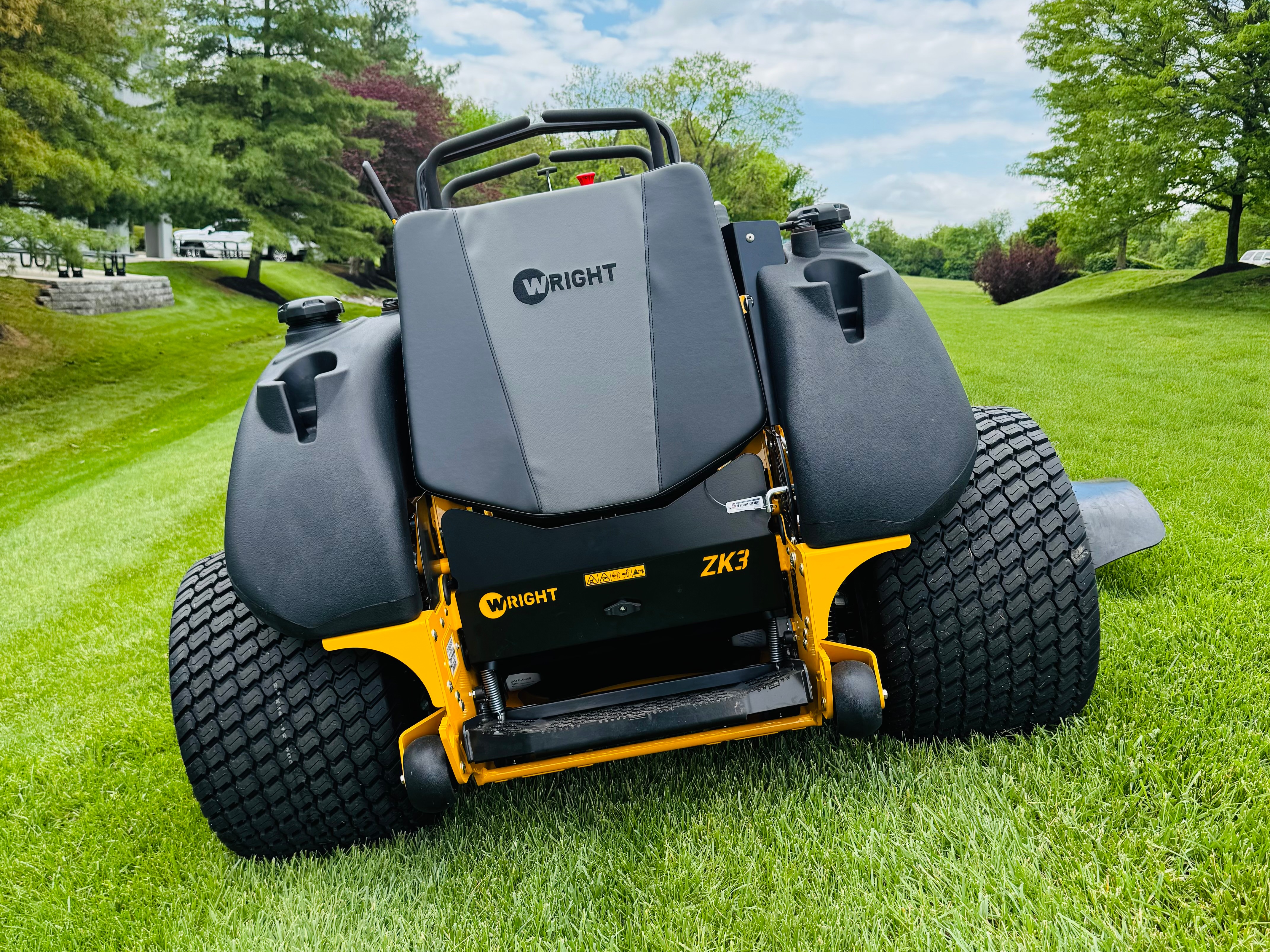 ZK3 Super Single Tire rear view