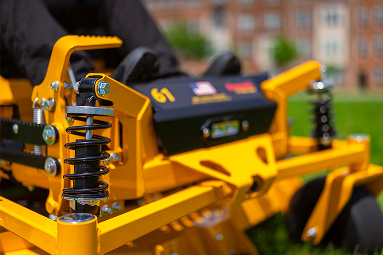 Zero turn mower WZTS Suspension 769x512 Mid Mount mowers